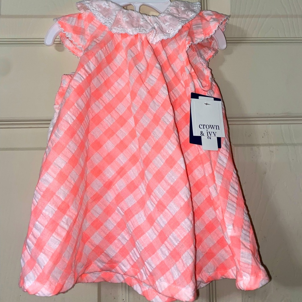 Coral Crown & Ivy Two Piece Set 12M